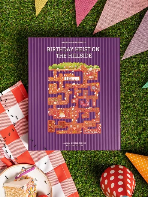 BIRTHDAY HEIST ON THE HILLSIDE